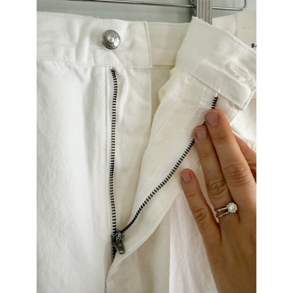 Madewell | NWT Balloon Jean in Tile White | Sz 33 - Picture 5 of 8